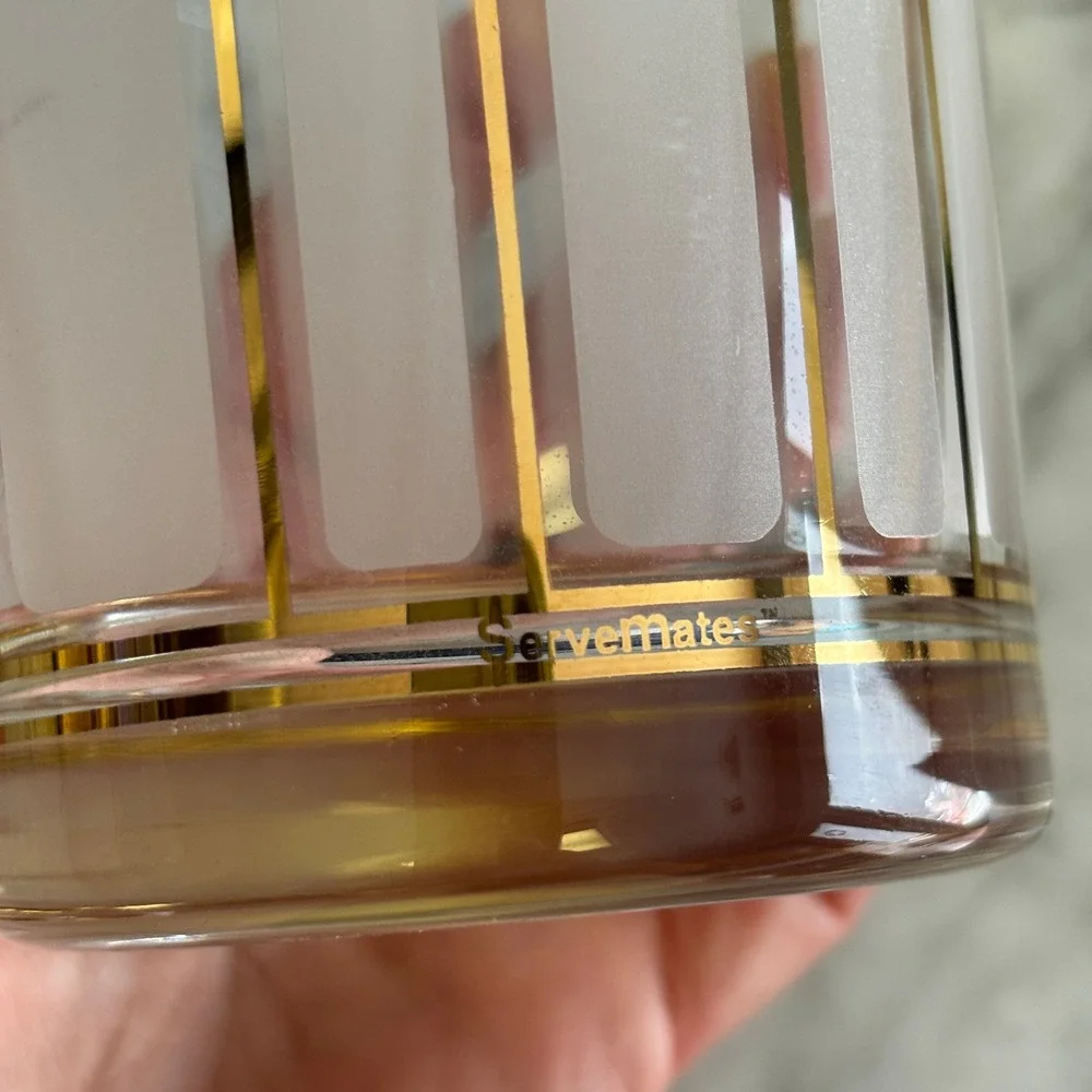 Servemates lowball glasses