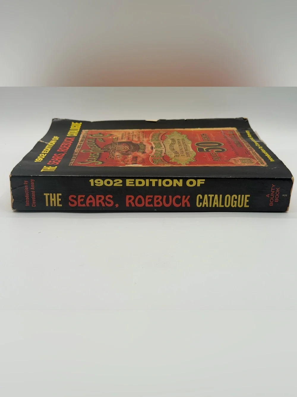 1902 Edition of The Sears, Roebuck Catalogue 1969 Vintage Paperback Book