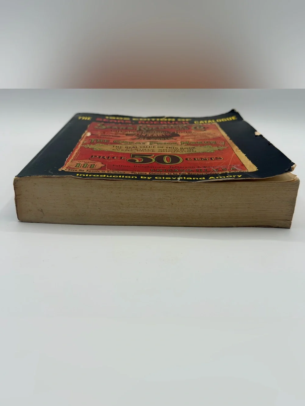 1902 Edition of The Sears, Roebuck Catalogue 1969 Vintage Paperback Book