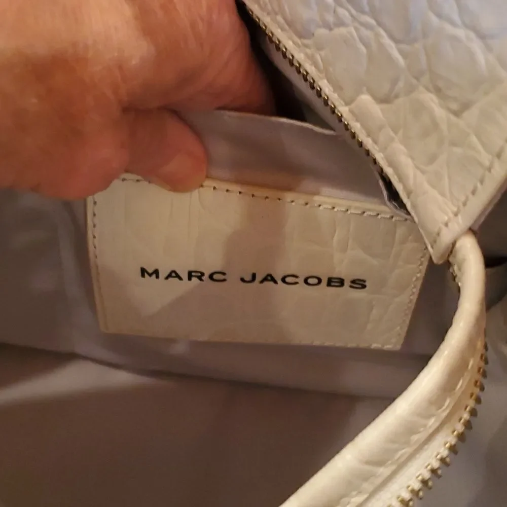 MARC JACOB Small,BRAND NEW! Tote, Croc Print Patent Leather. NWT!