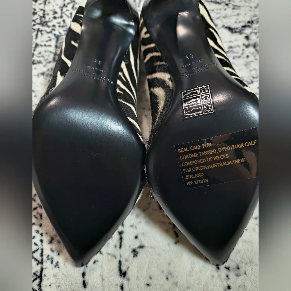 $695 NIB Michael Kors Collection Muse Runway Pumps Women's Size IT 39 US 9