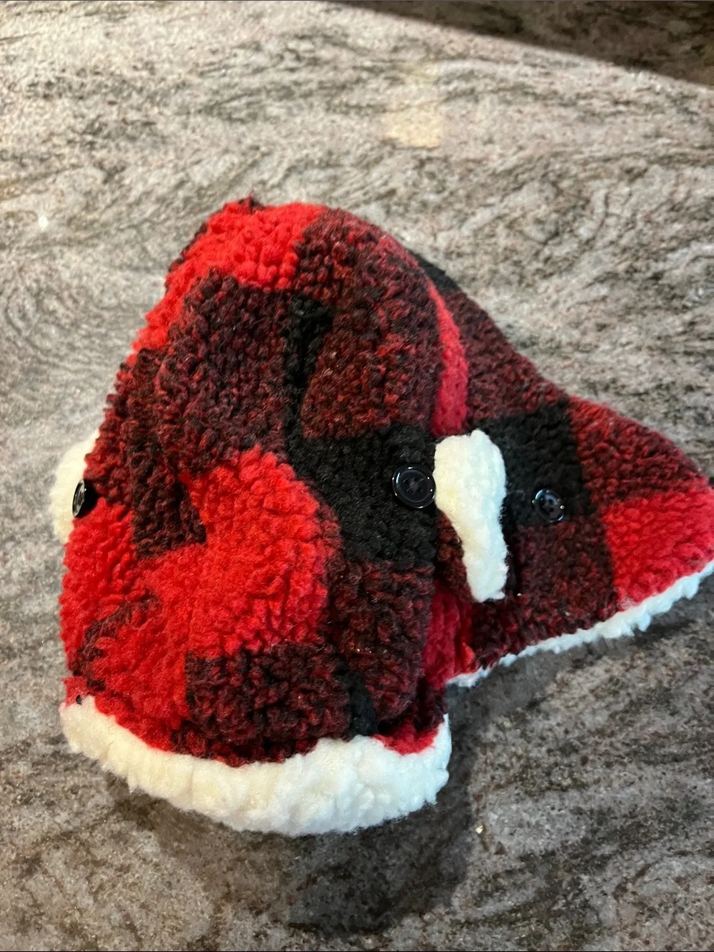 Toby sherpa red cozy