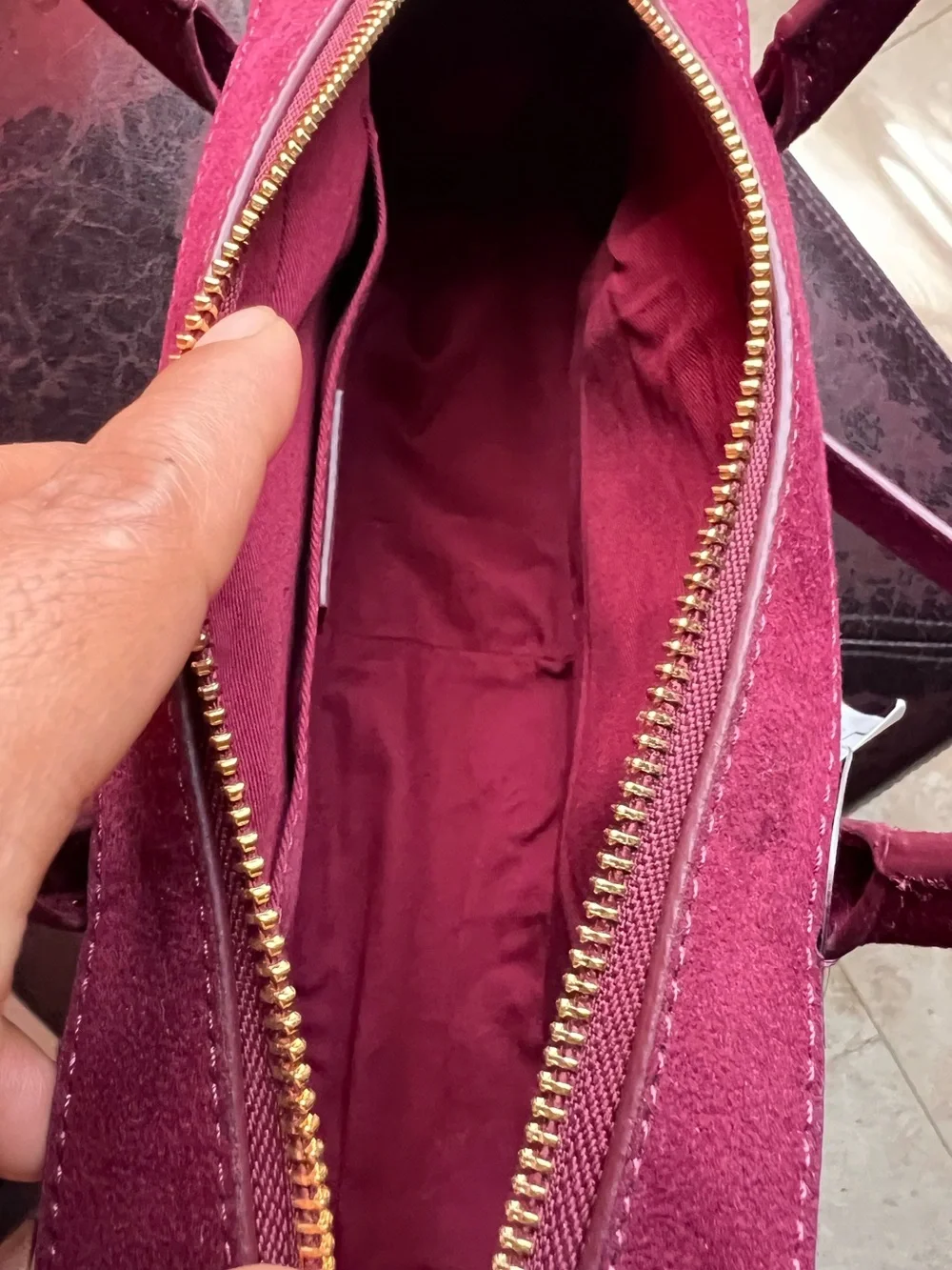 LOFT satchel deep