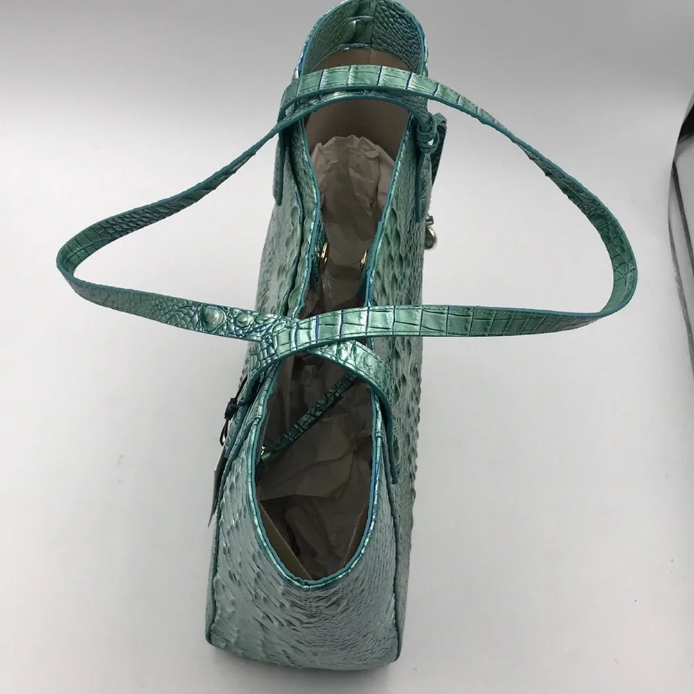 Brahmin Jayden Large Tote in Seafoam Melbourne