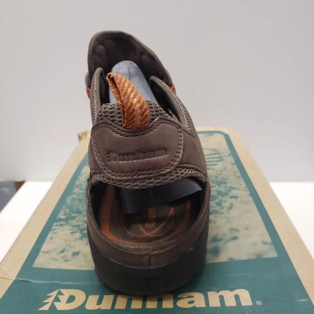 Dunham Men's‎ Vibe Ruggards Tout Aller Brown Leather Sandals - Size 13