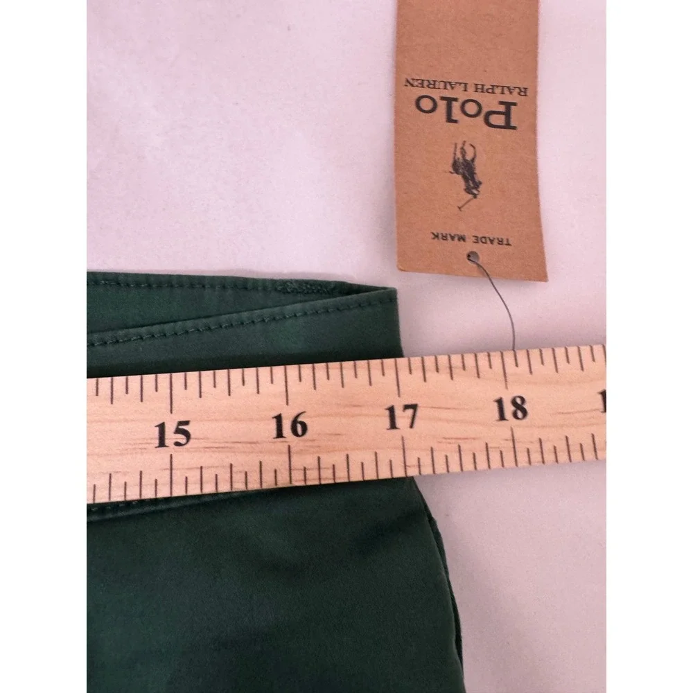 Polo Ralph Lauren Varick Slim Straight sz 32x32 Green Stretch preppy academia