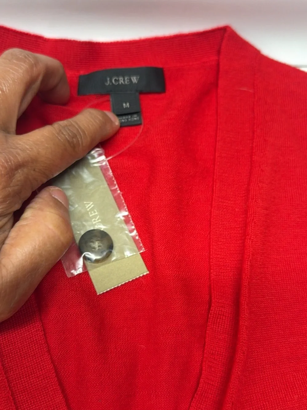 J. Crew bright red