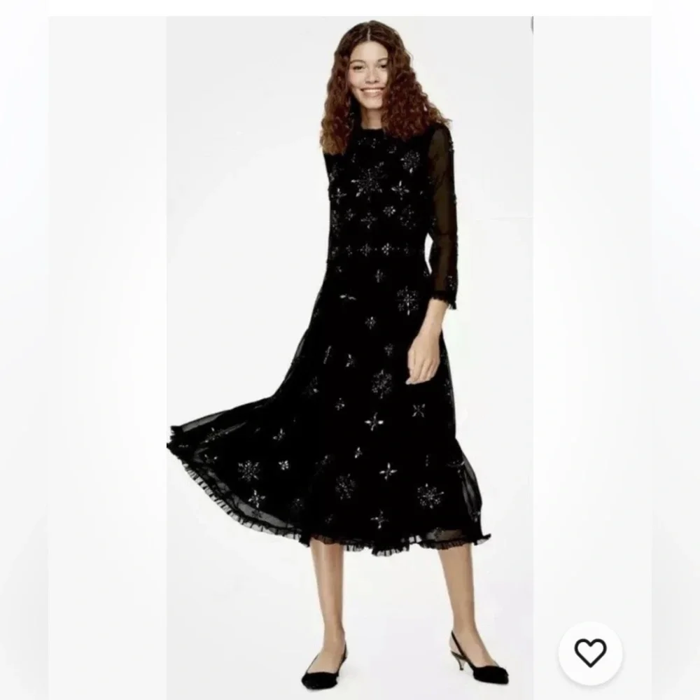 NWT Kate Spade Madison Ave Jeweled Embellished Stellie Dress  NJMU8329 $1498