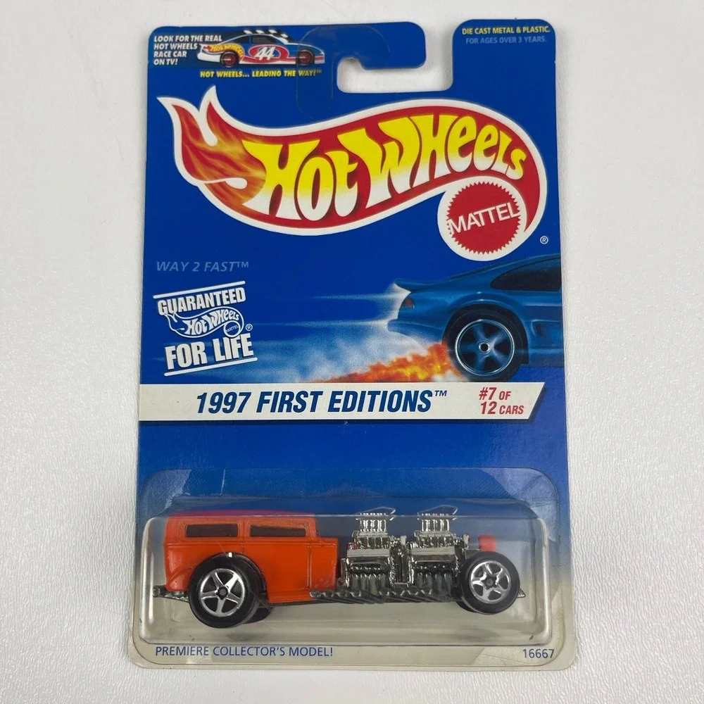 Hot Wheels 1997 First Editions 7 of 12 Orange Collector 514