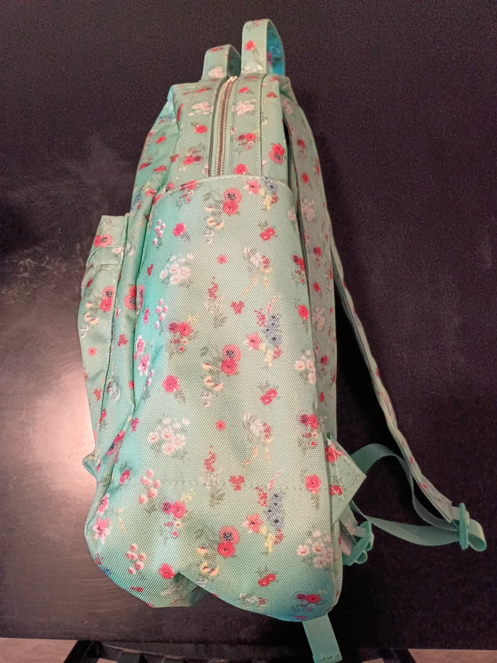 No Boundaries Women's Dome Backpack – Mint Green Floral