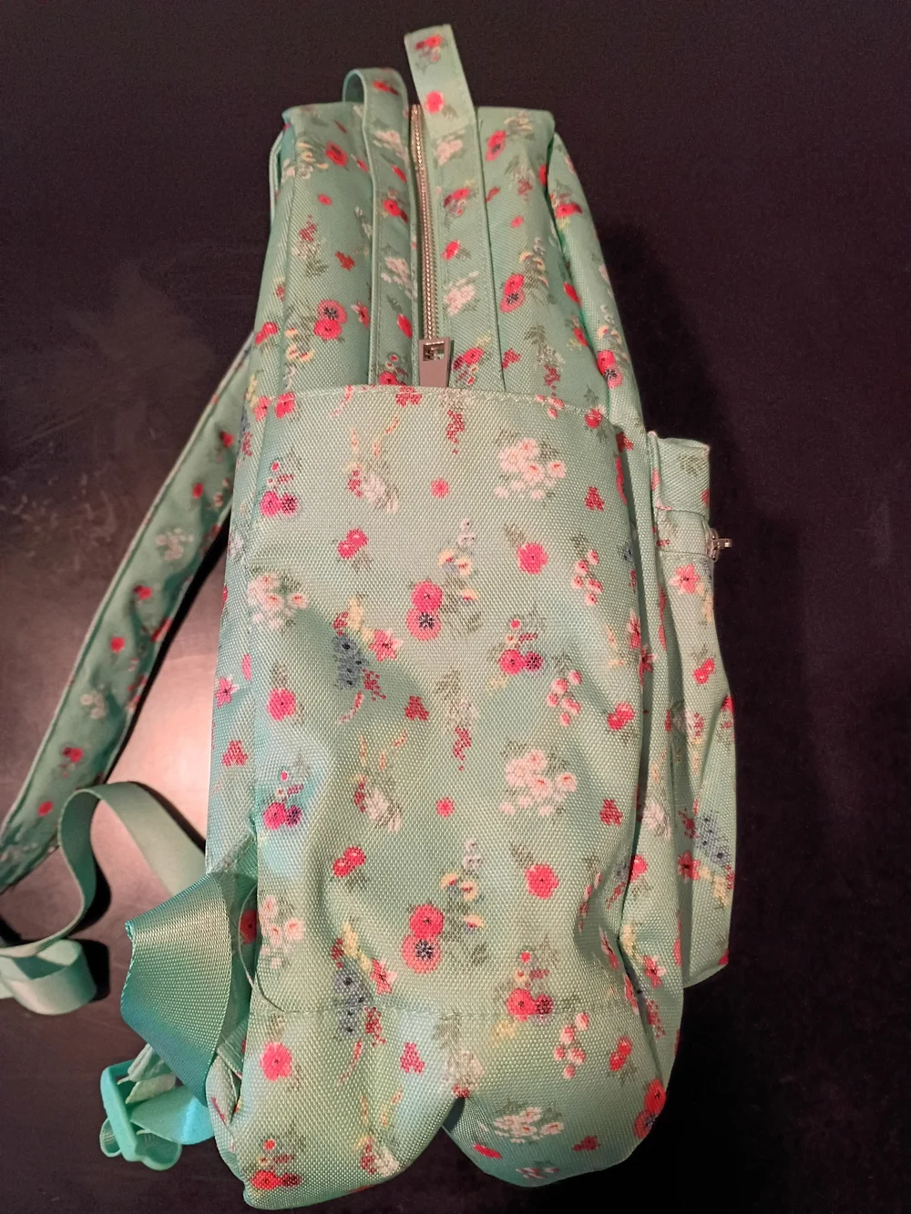 No Boundaries Women's Dome Backpack – Mint Green Floral