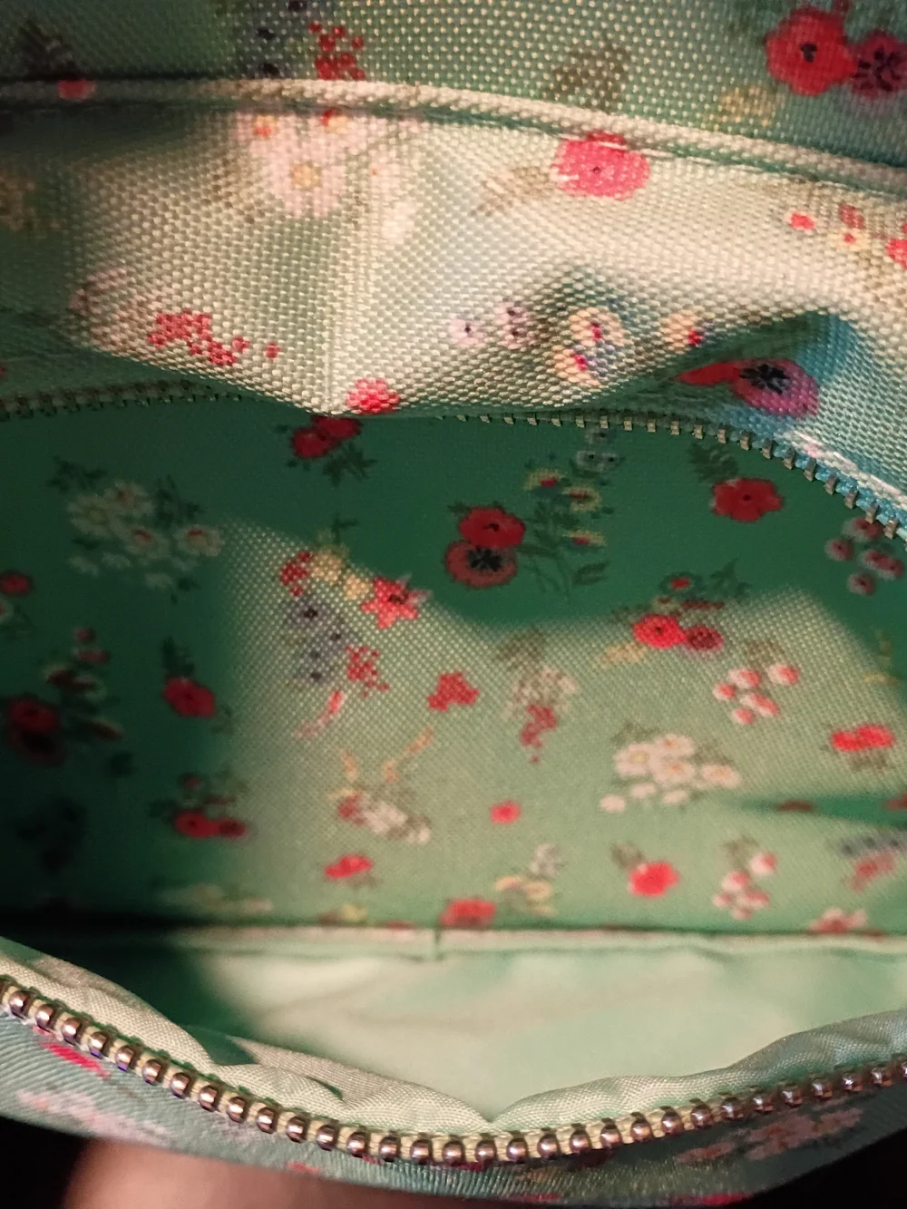 No Boundaries Women's Dome Backpack – Mint Green Floral