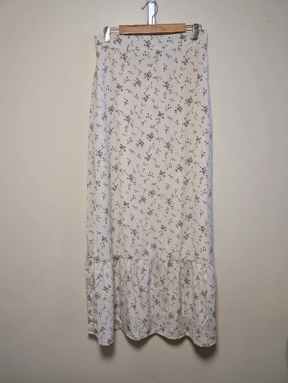 Inherit Clothing Company Floral Maxi Skirt Large Cottagecore Prairie