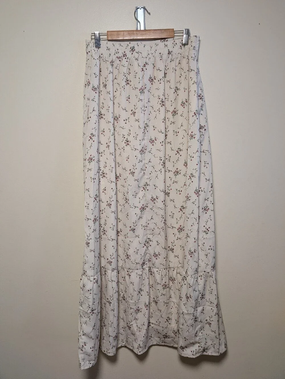 Inherit Clothing Company Floral Maxi Skirt Large Cottagecore Prairie