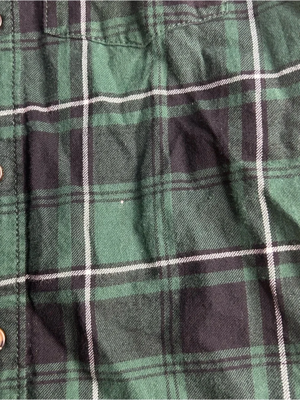5 for $25🔥Carter's‎ Green Plaid Button Front Shirt Boys Size 6