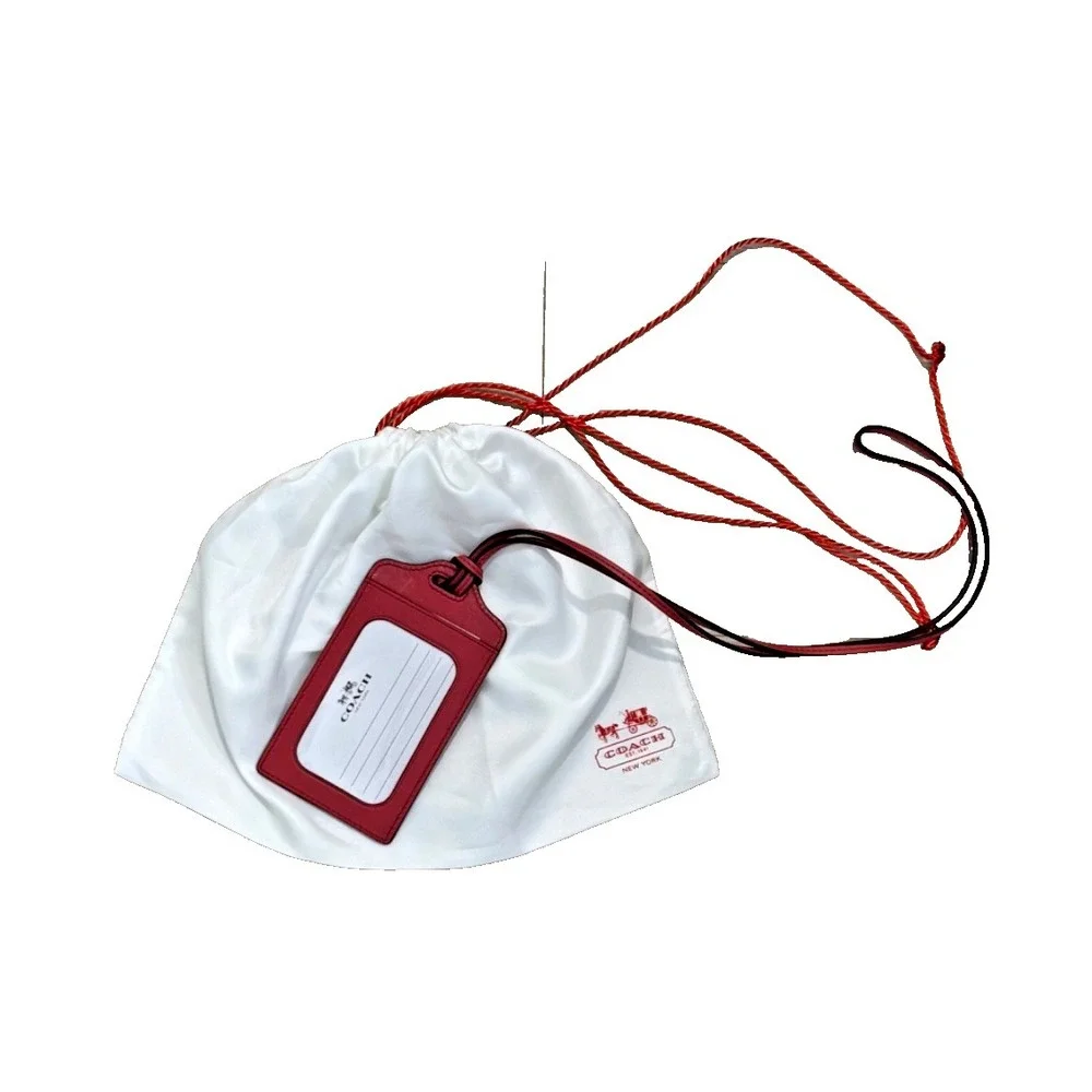 Coach genuine red
