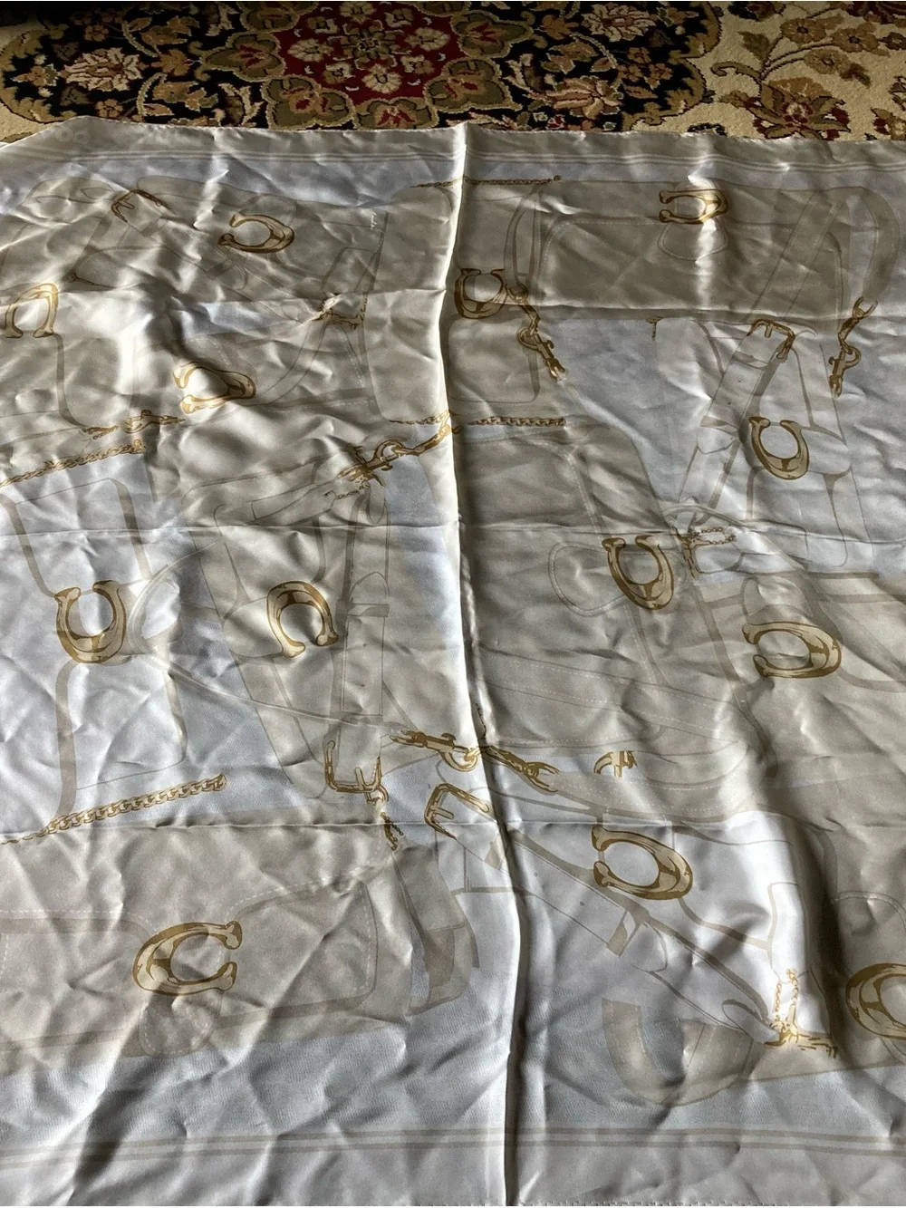 Coach Tabby Bag  Silk Scarf