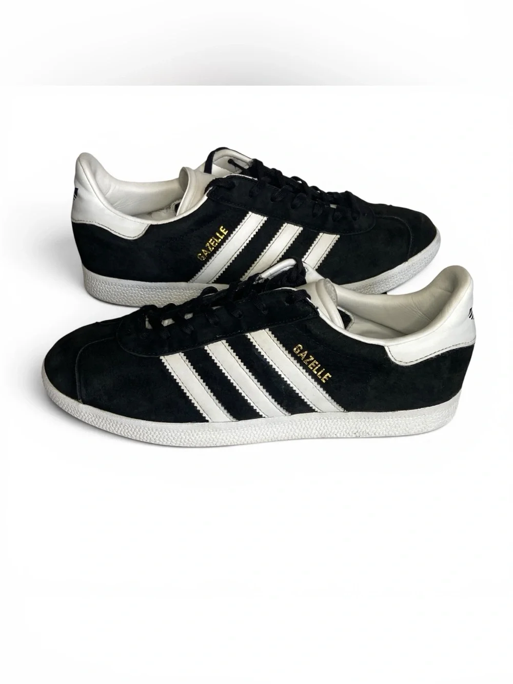 Adidas | Men’s Gazelle Core Black White Suede 1991 Reissue Sneakers | Size 10.5