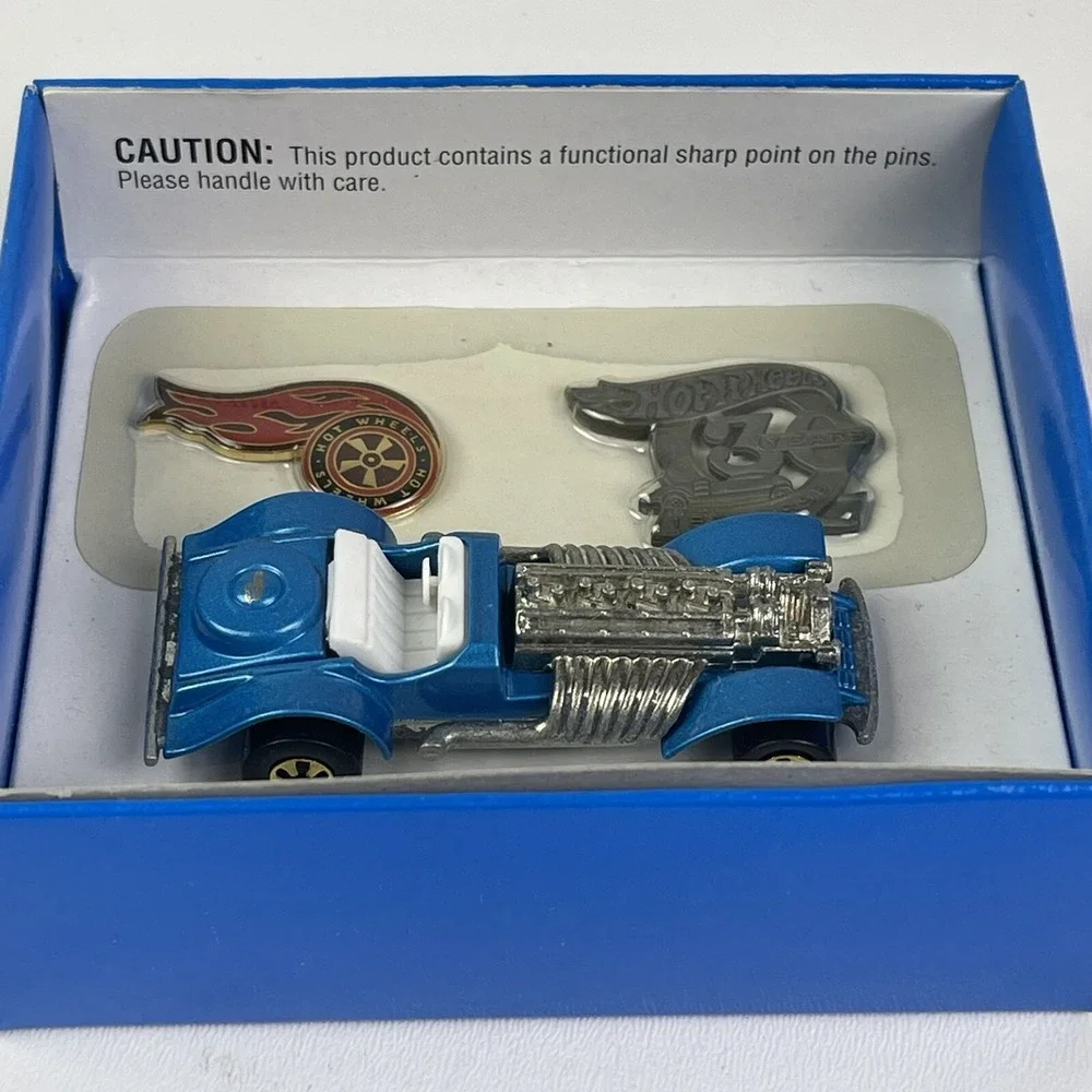 KB Toys Hot Wheels 30th Anniversary Special Edition Hot Rod Series 1 Blue