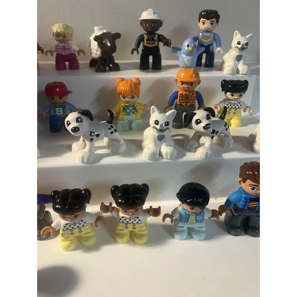 Lot of 27 Lego Duplo Figures Toys Animals Boys Girls Pets Characters
