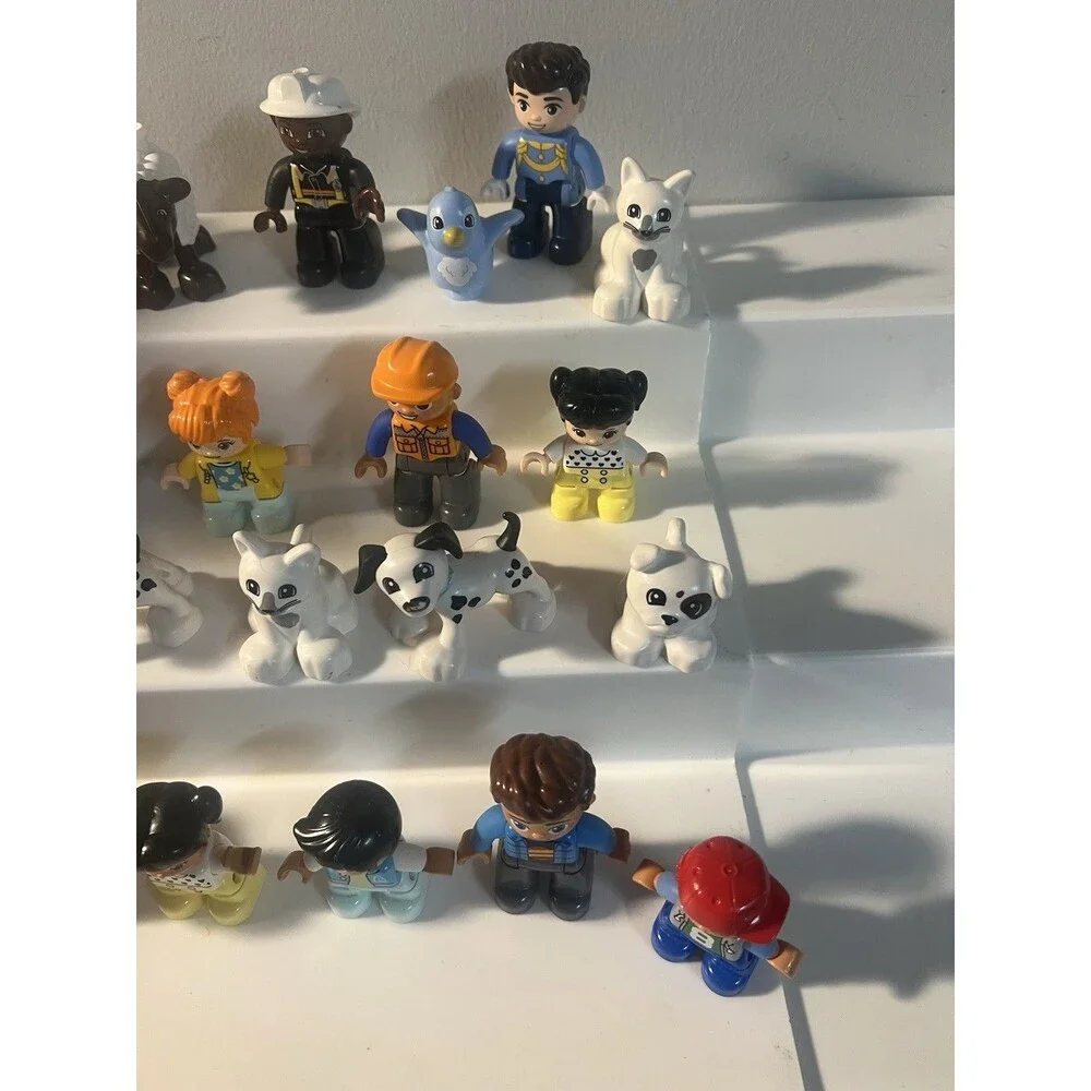 Lot of 27 Lego Duplo Figures Toys Animals Boys Girls Pets Characters