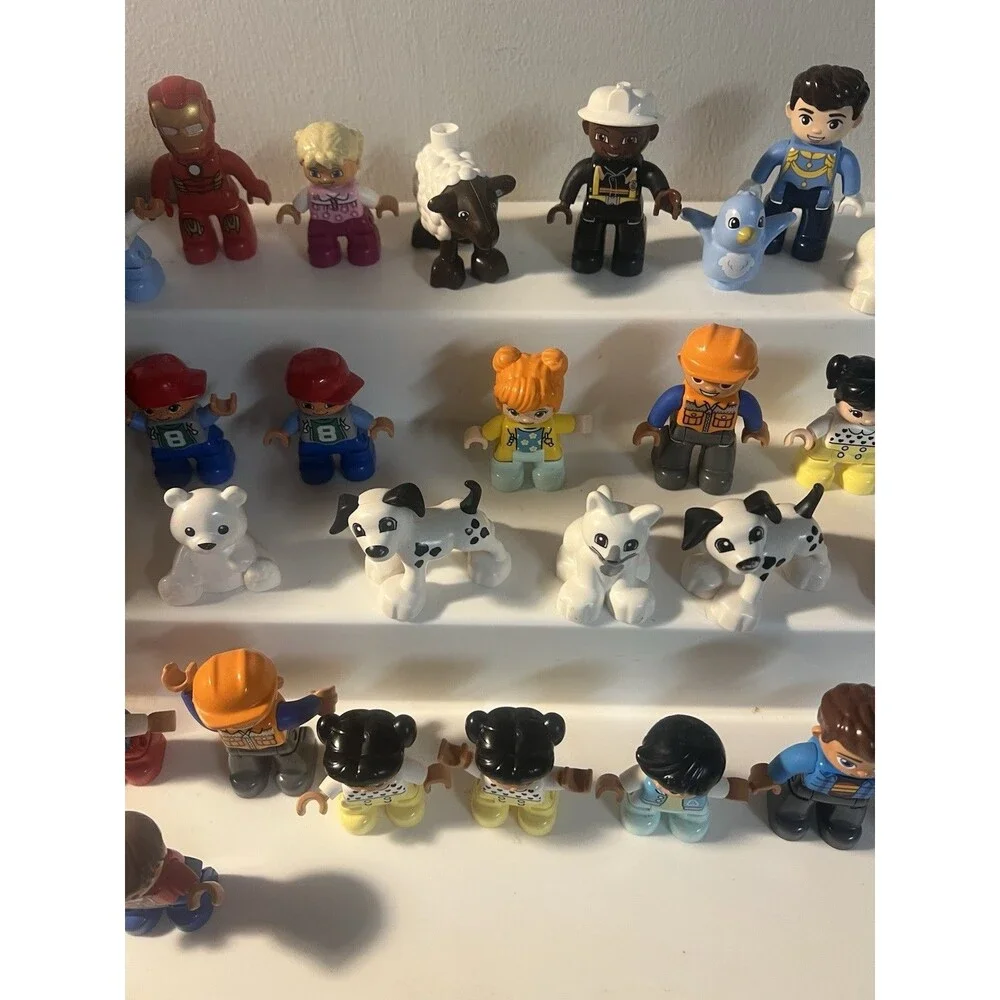 Lot of 27 Lego Duplo Figures Toys Animals Boys Girls Pets Characters