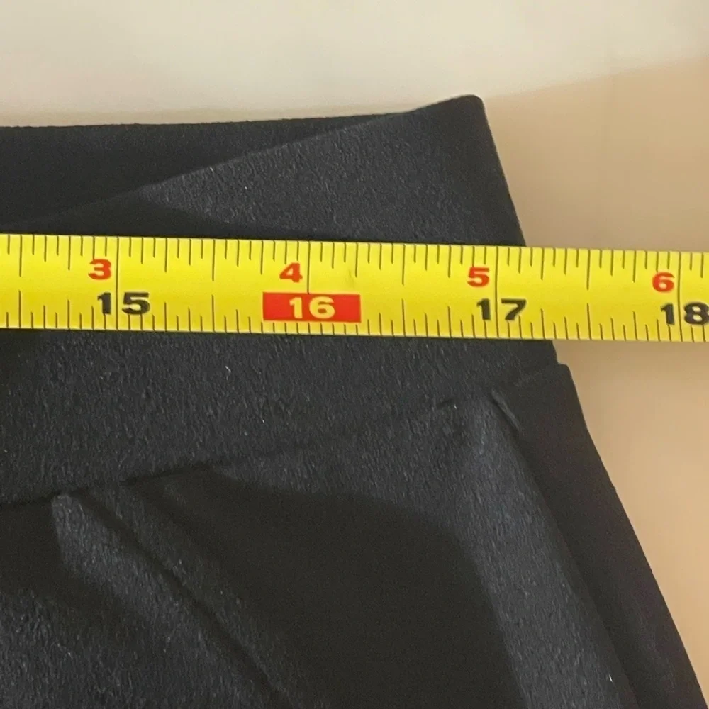 Michael Kors Black Tapered Pants Size L Elastic Waist 28” Inseam Career