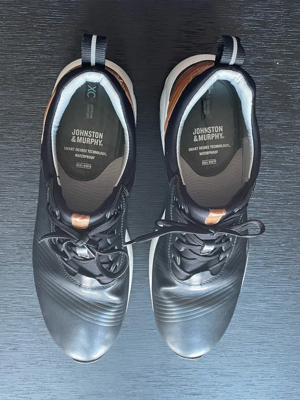 Johnston & Murphy XC4 H1-Luxe Hybrid Waterproof Golf Shoes size 12