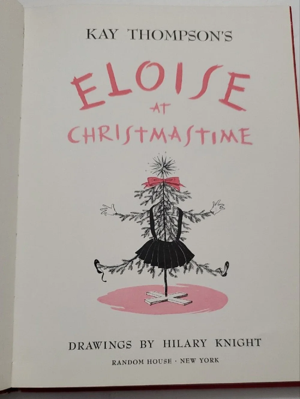 Kay Thompson's Vintage 1958 Eloise at Christmastime - Charming  Hardcover  Book