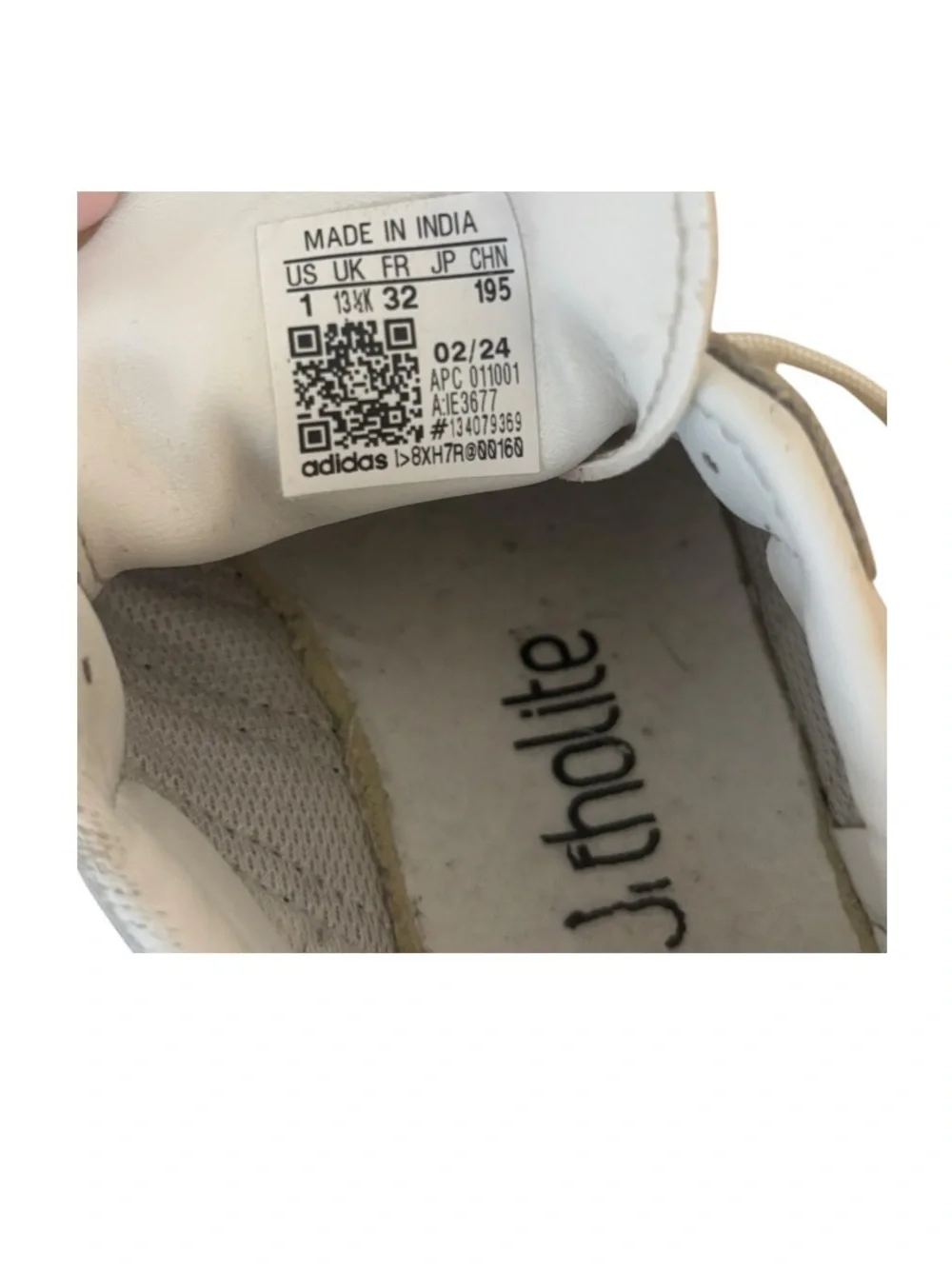 adidas shown wear