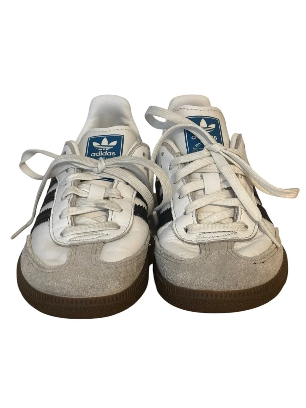 adidas shown wear signs