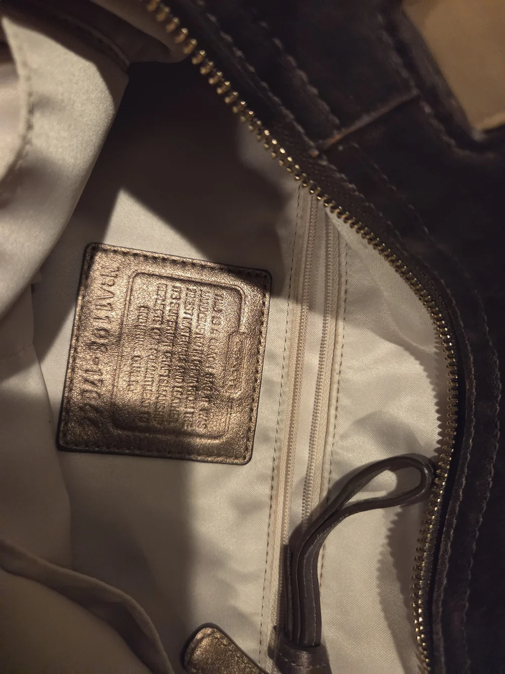 Coach canvas tote