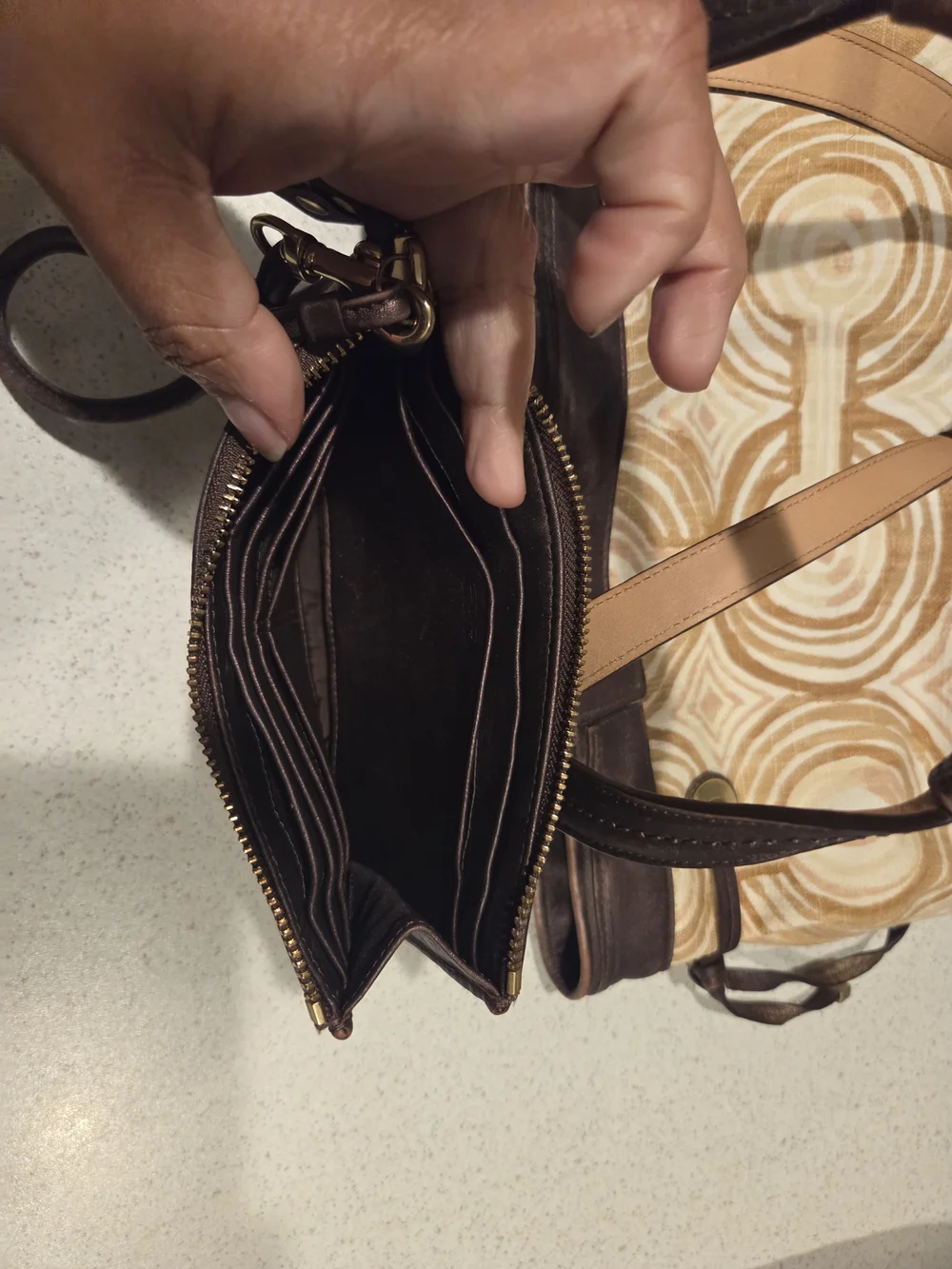 Coach canvas tote
