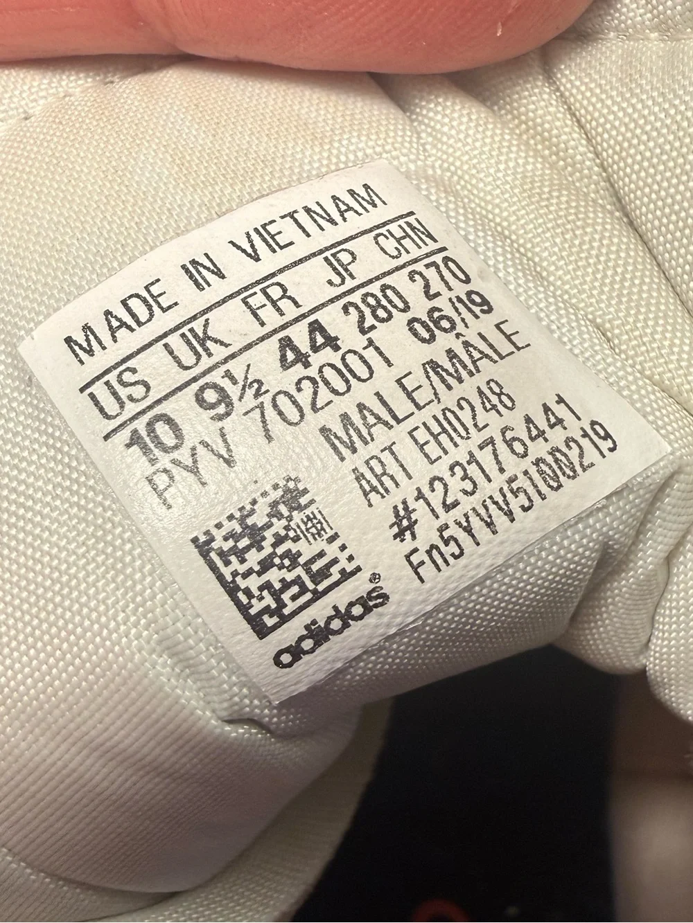 adidas breathable white