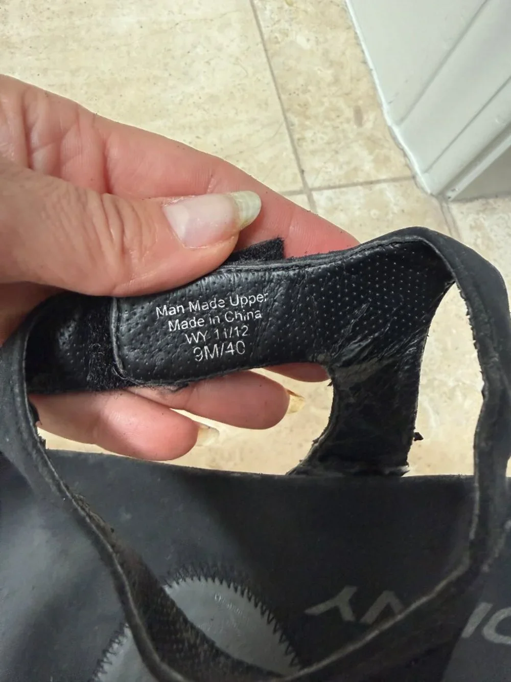 Dkny black wedge