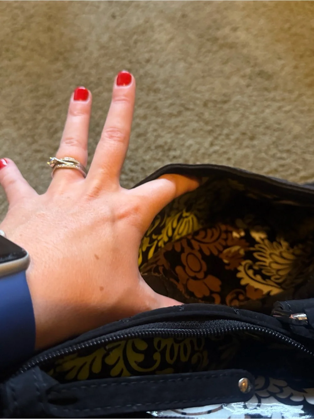 Vera Bradley quilted vera