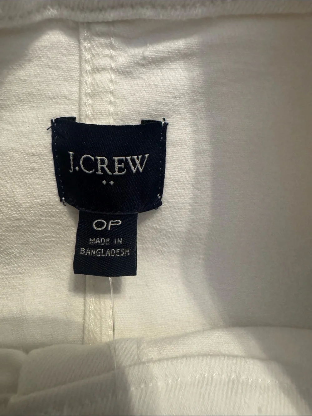 J. Crew gold pockets