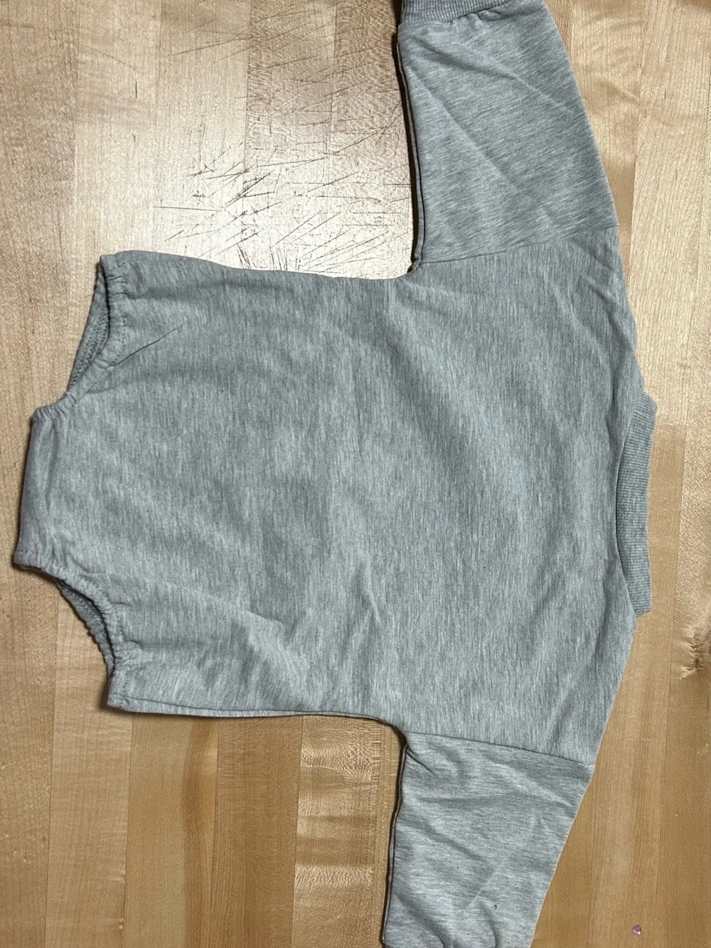NWOT Baby Gray Football Onesie 3M