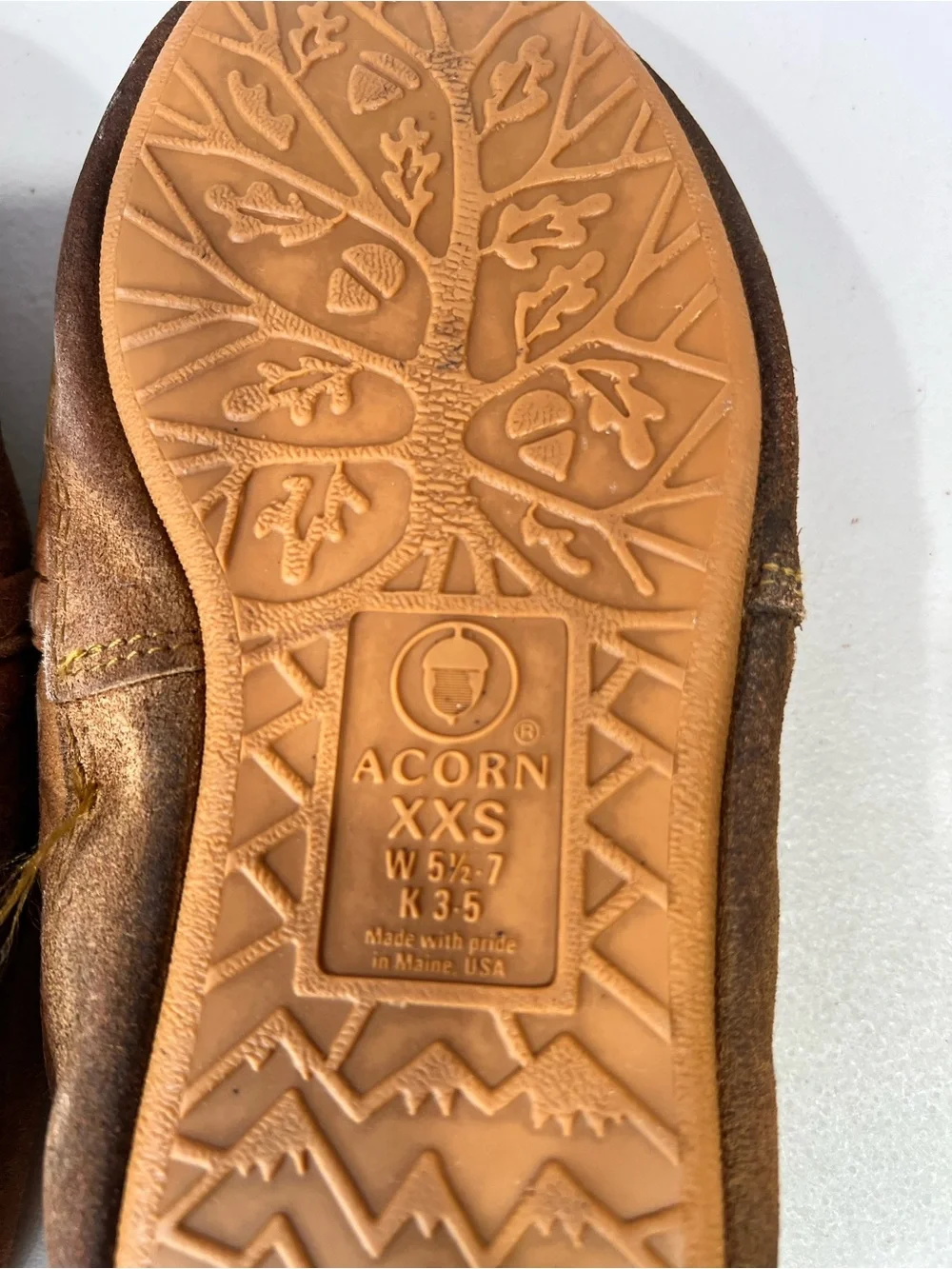Acorn soft leather