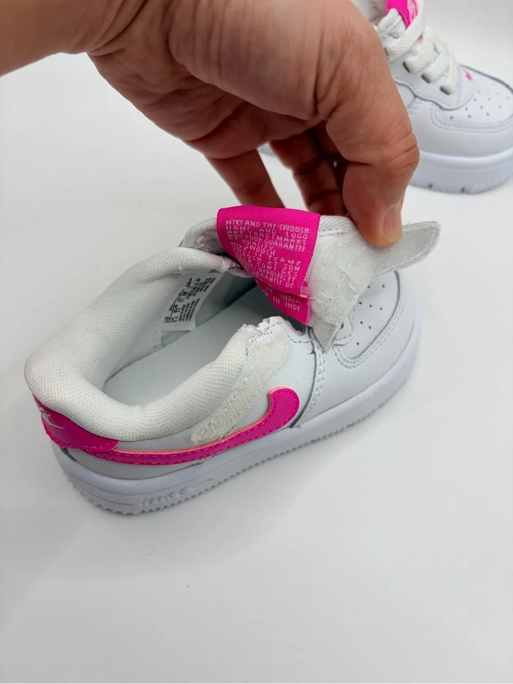 Nike bright pink accents