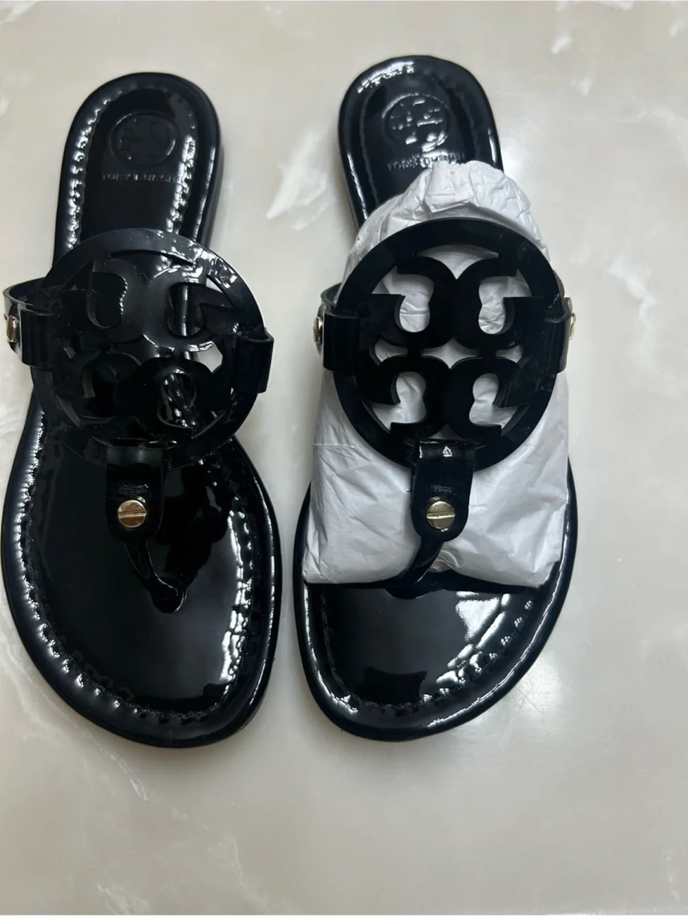 Tory Burch glossy not