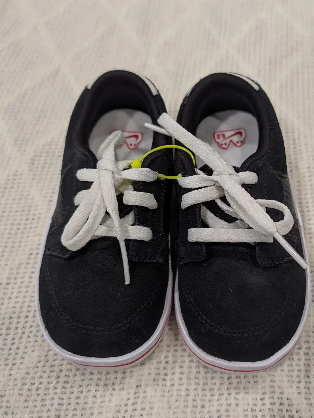 Nike Black Kids Casual Lace-Up Sneakers