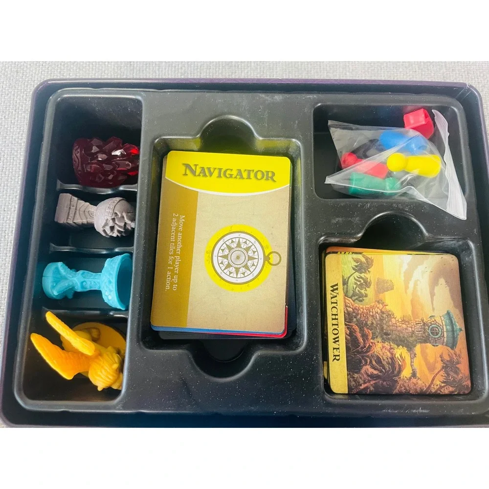 Forbidden Island Board Game Gamewright 2010 Cooperative Family Strategy Complete