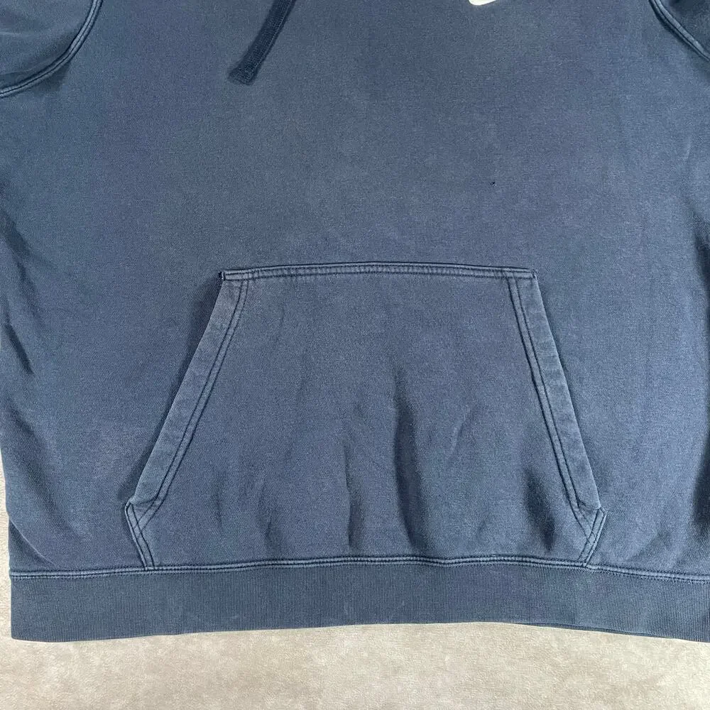 Nike Athletic Sportswear Navy Blue Pullover Hoodie Men’s XL