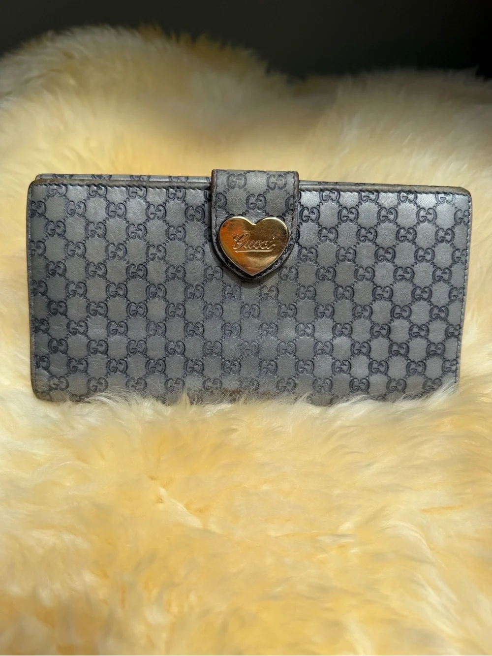 Gucci monogram wallet