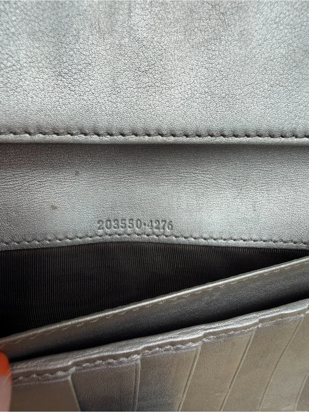 Gucci monogram wallet