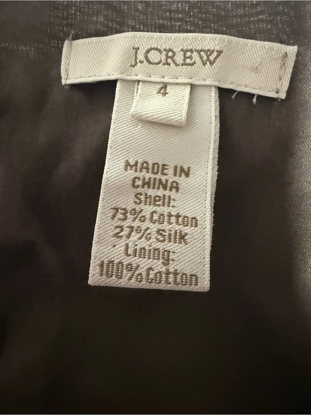 J. Crew crew brown
