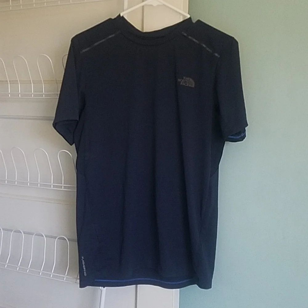 The North Face Men's Kilowatt Short Sleeve Technical Tee Shirt Dark Blue