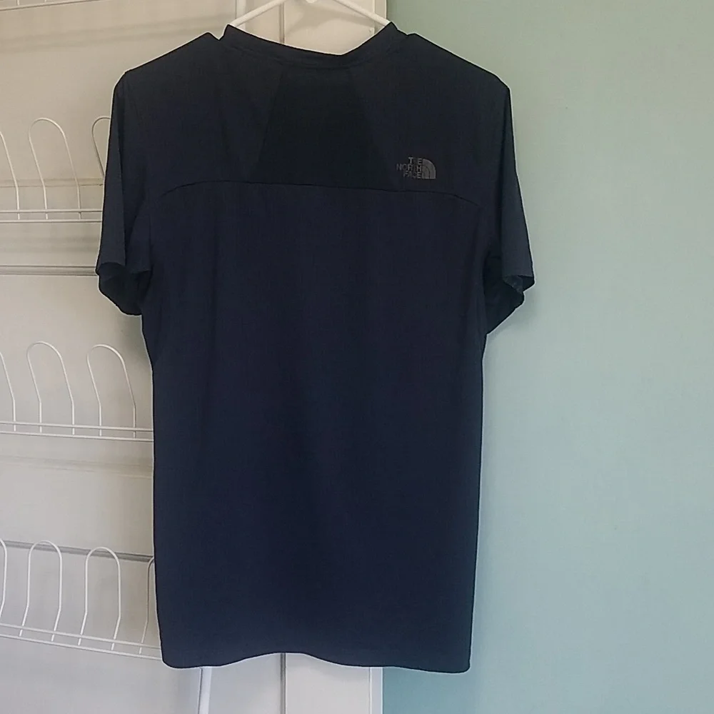 The North Face Men's Kilowatt Short Sleeve Technical Tee Shirt Dark Blue