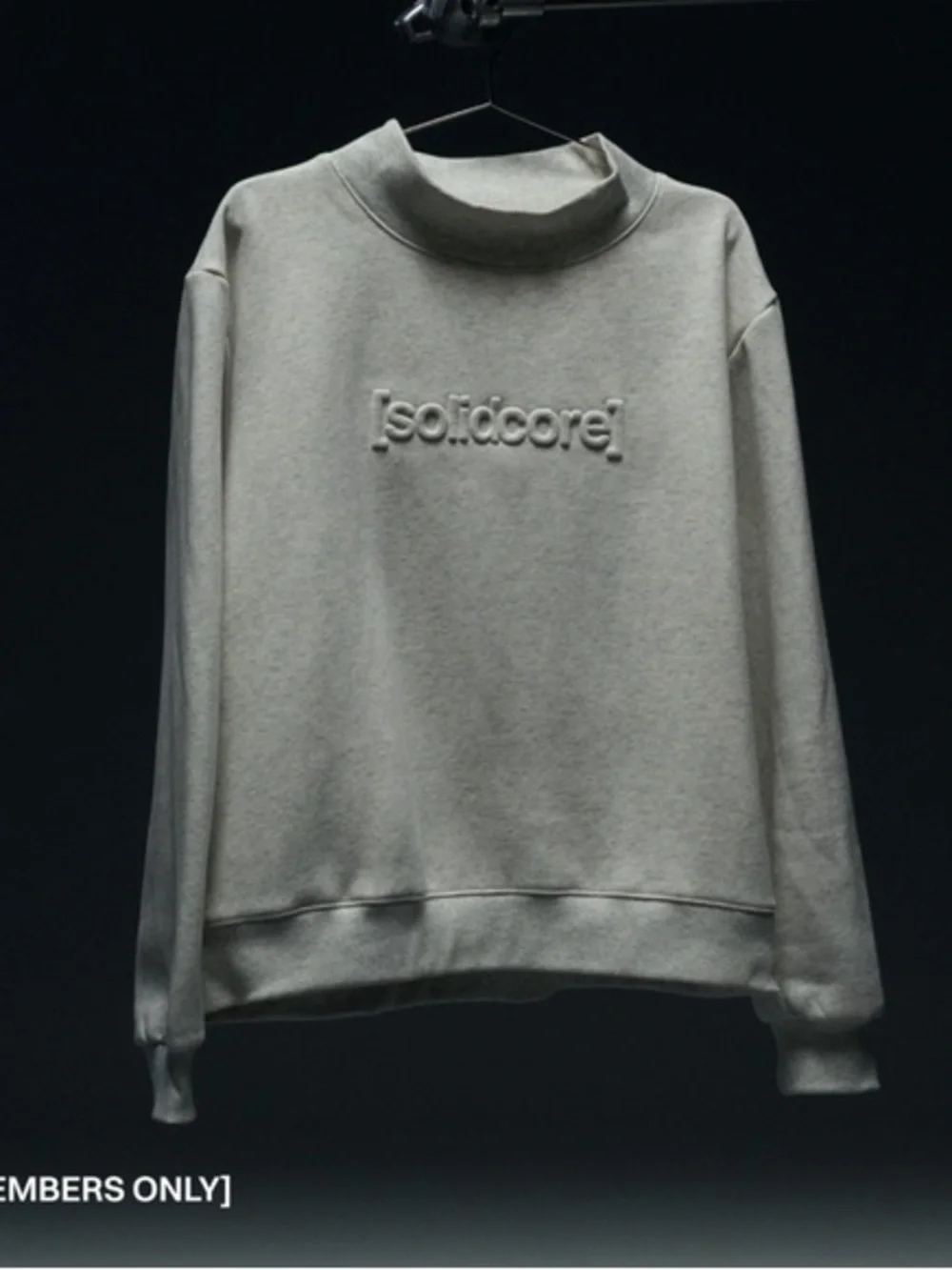 Solid core limited edition “solidays” mockneck